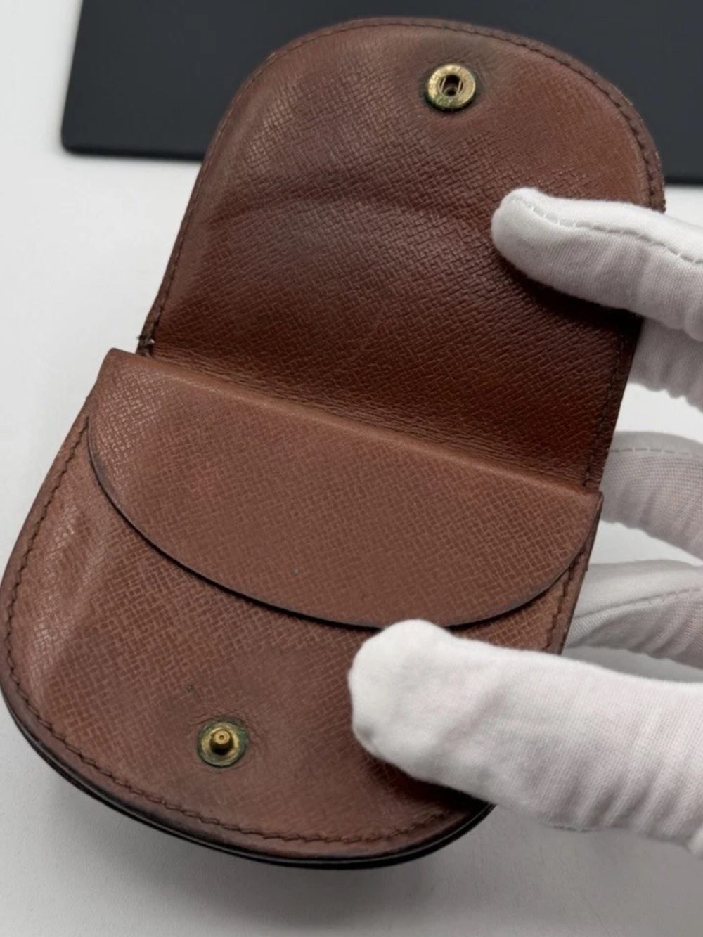Louis Vuitton Monogram Canvas Coin Pouch - Brown - Picture 7 of 10